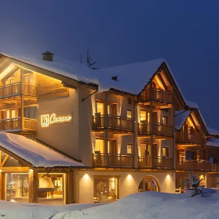 Camino Rustic Chic Szálloda Livigno